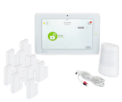Qolsys IQ Panel 2 Plus 433 MHz AT&T-LTE 10-1 PowerG Kit